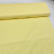 Cotton Poplin Plain per mt Lemon (58")