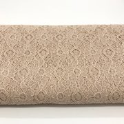 Lace - Cotton/Nylon Corded, Natural, per metre