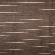 - Cotton Woven Stretch - Brown Stripe Jersey 10m Bolt