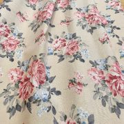Cotton Linen-Look, Pretty Floral - per mt
