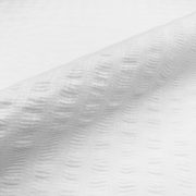 -Seersucker, Lightweight, 115cm Wide - White per mt