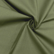 -Cotton Canvas Plain Olive per mt  (55")