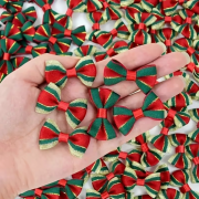 - 10 Tartan Bows Christmas Ribbon Bows