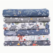 -Cotton Patchwork Set, Pretty Florals 8" x 10" 6pcs