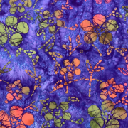 -Cotton 50's Batik per 1/2m Design Ref 0366