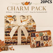 - Precuts - Charm Pack, 5" x 4.7" Halloween Pack, 20pcs