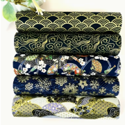 - Precuts - Cotton, 8" x 10", Japanese Style, 5pcs